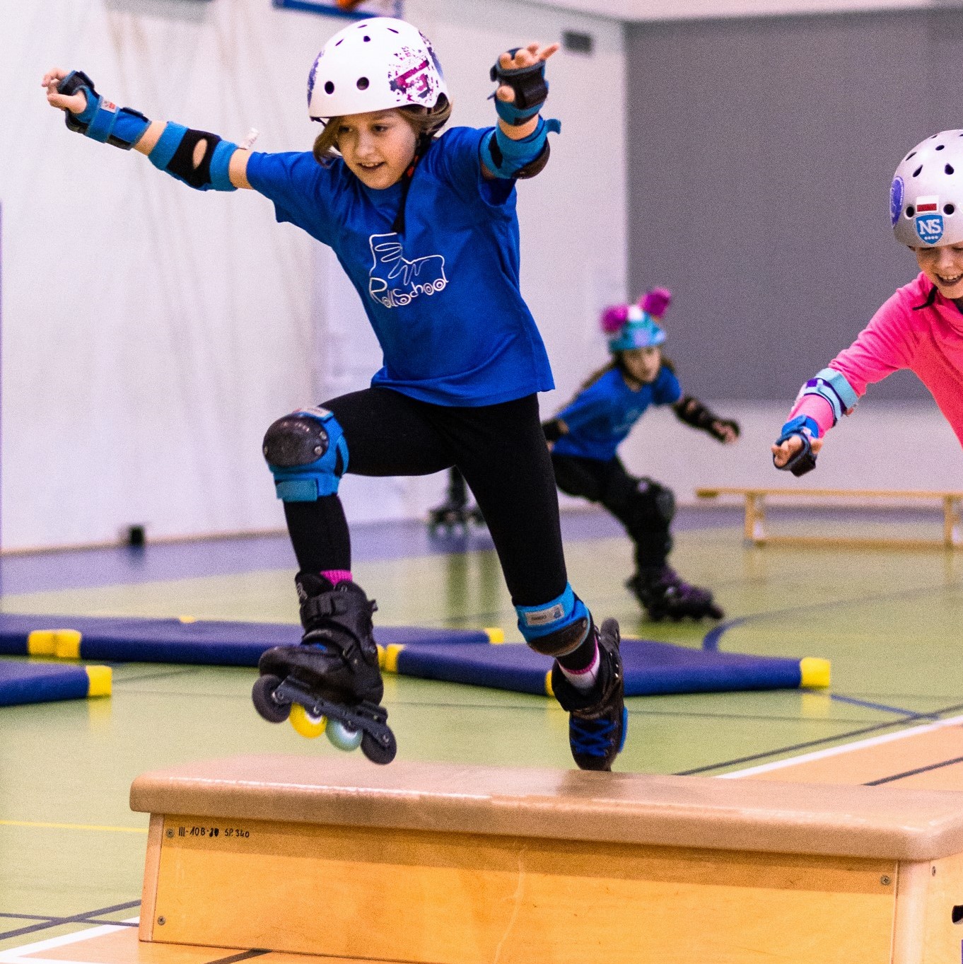 Nauka jazdy na rolkach w Warszawie - Dzieci - Średnio-zaawansowany