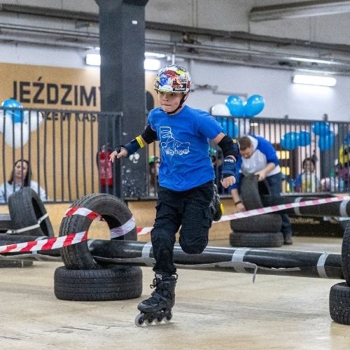 Nauka jazdy na rolkach w Warszawie - Dzieci - Sekcja Skate Cross