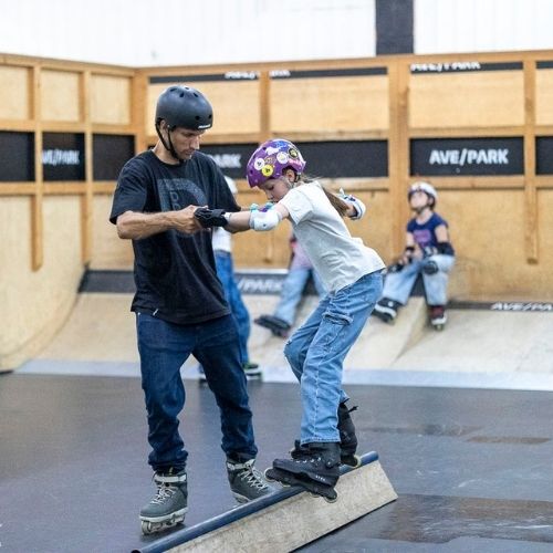 Nauka jazdy na rolkach w Warszawie - AGV podstawy