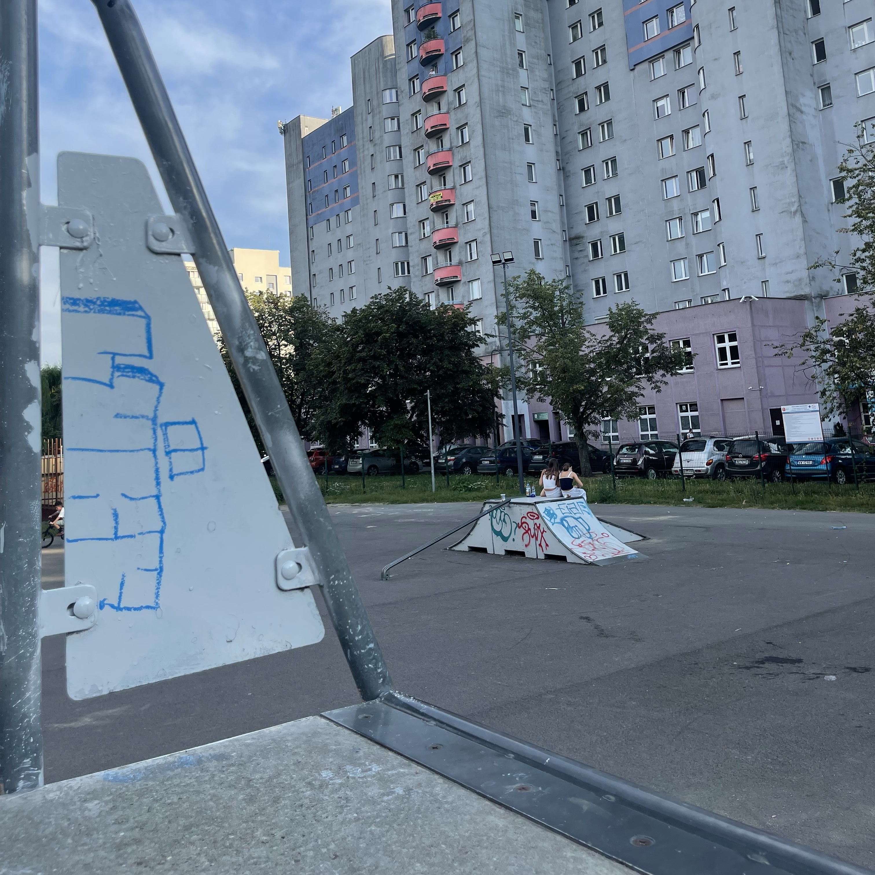 miejsce do nauki jazdy na rolkach Włochy - Park Kotańskiego